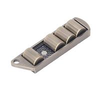 Hztyyier Colgante Sensorial del Llavero del Alivio de Tensión del Juguete del Resbalador del Empuje del ADHD del Metal Adulto, Material Anti del Impacto (Gold)