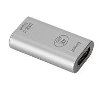 Hztyyier Convertidor de Video Femenino a Hembra a Femenino 4K 60Hz / Aleación de Aluminio