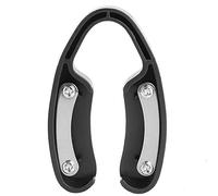 Hztyyier Cortador de Papel de Aluminio, Abridor de Botellas de Vino de Acero Inoxidable con Cuchillas Envueltas para Uso Doméstico y Amantes del Vino (BLACK)