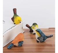 Hztyyier Decoración de Pájaros, Decoración de Animales de Paso, Adornos de Cerámica para Patio y Pájaros, Figuritas de Pájaros, Figuritas de Jardín, Estatuas para Exteriores