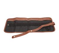 Hztyyier Estuche de Almacenamiento de Suministros de Arte de Tela Oxford Hecho a Mano, Bolsa Organizadora de Herramientas de Pintura Portátil de 48 Cm con Banda Elástica, Negro para Artistas y