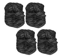 Hztyyier Funda Protectora para Silla de Ruedas, Accesorios para Cochecito, Evita el Polvo y la Suciedad en las Ruedas Interiores, Fácil de Usar, Juego de 4 Fundas (Cubreruedas grande (paquete de 4))