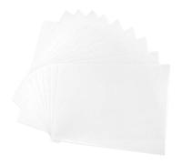 Hztyyier Hojas de Película Retráctil para Bricolaje, Plástico BOPS, 8,2 X 5,7 Pulgadas, 20 Piezas, Material Artesanal Semitransparente para Proyectos de Arte Creativo, Fabricación de Joyas, Accesorios