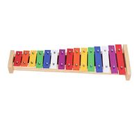 Hztyyier Instrumento Musical Xilófono de 15 Teclas con 2 Mazos, Seguro para Niños, Promueve la Concentración, Adecuado para Edades de 3 Años en Adelante