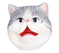 Hztyyier Juguete Interactivo de Marioneta de Mano de Gato Lindo y Realista para Contar Historias, Comunicación Entre e Hijos, Marioneta de Gato Calico para Niños, Juguete, Fiestas de Halloween