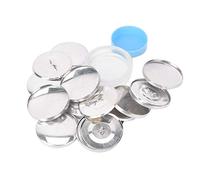 Hztyyier Kit de Botones de Cubierta, Kit de Fabricación de Botones, Kit de Botones de Cubierta de Bolsa de Tela Botón Redondo para Bolsas de Costura de Bricolaje(Los 40MM)