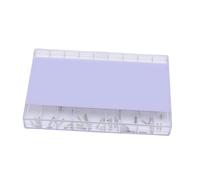 Hztyyier Kit de Extensor de Tallo de Reloj de 90 Pcs, Herramienta de Reemplazo de Extensor de Vástago de Bobinado de Acero Inoxidable Compacto para los Relojeros, Caja Incluida