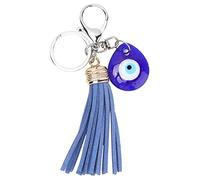 Hztyyier llavero mujer colgante amuleto turco azul suerte para regalo decoración hogar