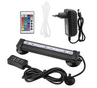 Hztyyier Luz de burbujas de aire para acuario, luz LED RGB para acuario con mando a distancia (16 cm)
