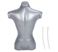 Hztyyier Maniquíes inflables Masculinos Modelo de Ropa de la Parte Superior del Cuerpo Estante de exhibición de la Ventana Modelo simulado exhibición para exhibición de Ropa