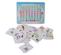 Hztyyier Máquina Educativa de Aprendizaje Chino para Que los Niños Aprendan Pinyin, Material ABS, Mejora el Pensamiento Lógico a Partir de 3 Años, Niños