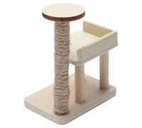 Hztyyier Marco de Escalada para Gatos de Color Madera, Muebles en Miniatura para Casa de Muñecas, Percha Decorativa para Gatos para Entusiastas de la Artesanía