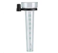 Hztyyier Medidor de Lluvia de Capacidad de 35 Mm, Tubo Medidor de Agua de Lluvia de Medición Precisa de Plástico para Patio de Jardín Al Aire Libre