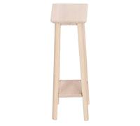 Hztyyier Mini Modelo de Taburete Alto para Casa de Muñecas 1:12 con Bonito Diseño para Navidad, Ideal para Añadir un Ambiente de Vida a la Casa de Muñecas (#12)