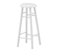 Hztyyier Muebles Decorativos Redondos en Miniatura Mini Taburete de Bar de Madera: Taburete de Casa de Muñecas de Madera de Abedul de Primera Calidad