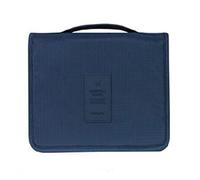 Hztyyier Neceser Colgante, Bolsa de Cosméticos de Tela Oxford con Gancho de Plástico y Bolsa Ancha, Múltiples Bolsillos de Almacenamiento para Viajes y Uso Diario