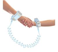 Hztyyier Niño Anti Lost Wrist Link Arnés Correa Correa Cuerda Correa Walking Hand Belt Band Pulsera para Niños Pequeños, Niños(Azul)