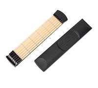 Hztyyier Nueva Guitarra de 6 Bolsillos Portátil de la Mano Izquierda - Compacta y Liviana - Gran Herramienta de Práctica para Acordes y Escamas - Adecuado para Principiantes y Profesionales de la