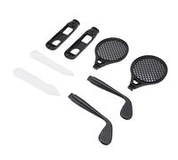 Hztyyier Paquete de Accesorios Deportivos Switch 2, Equipo de Agarre Multifuncional para Eventos de Juegos Emocionantes, Material ABS