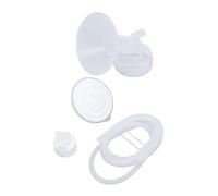 Hztyyier Piezas de Repuesto para Extractor de Leche, Juego de 4 Piezas de para S2 S1 9 Plus, Accesorios para Extractor de Leche Luna Mya, Kit de Válvula de Brida de 24 Mm para Madres que Amamantan