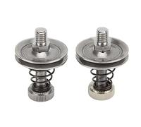 Hztyyier Piezas de Resorte para Coser de Acero Inoxidable, Montaje de Tensión de Hilo, Accesorio para Máquinas de Coser, 3,5x1cm/1,4x0,4 Pulgadas, 2 Uds.