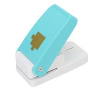 Hztyyier Pizzle Punch Photo Jigsaw Piece Cutter Machine con Manija de Palanca Bloqueo de Almacenamiento Manija Retráctil para la Oficina