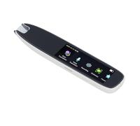 Hztyyier Pluma de Traducción Inteligente Diccionario Electrónico Multilingüe Escáner Traductor para Aprendizaje y Trabajo Eficientes, Conexión WiFi para el Mercado Global, Material Plástico (WHITE)