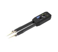 Hztyyier Probador de Pinzas SMD Inteligente, Multímetro de Prueba de Continuidad de Diodo de Capacitancia de Resistencia, 100HZ, 1kHZ, 10khz, con Bolsa de Transporte ST1
