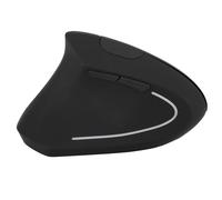 Hztyyier Ratón Vertical Ergonómico con la Mano Izquierda con Configuraciones dpi Ajustables, Ratón óptico Inalámbrico de 2.4GHz para Jugadores y Diseñadores Zurdos