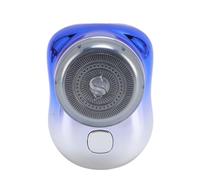 Hztyyier Recortadora Eléctrica en Miniatura, Experiencia de Afeitado Refrescante, Diseño Recargable, para Viajes o Uso Diario (azul degradado)