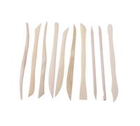 Hztyyier Set de 10 Piezas de Herramientas de Modelado, Esculturas en Madera para Arcilla Polimérica y Cerámica, Kit de Bricolaje