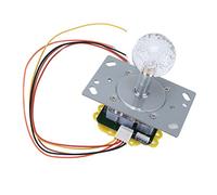 Hztyyier Stick Games DIY Kit Colorful Light Sensitive Joystick con Cable 5P Bola de Cristal para Juegos Máquina de Entretenimiento Cool Running