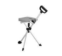 HZWJD Bastón con Asiento Portátil Bastón Plegable Ligero Y Cómodo para Viajes Y Senderismo Grey