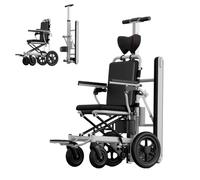 HZWJD Carro Salvaescaleras Eléctrico para Personas Mayores Batería De Litio De 13 A Y Carga Máxima De 100 Kg A