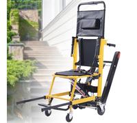 HZWJD Silla Para Subir Y Bajar Escaleras Sin Esfuerzo,Elevador De Silla De Ruedas Eléctrico Para Subir Escaleras,Salvaescaleras Para Personas Mayores,Salvaescaleras Portátil yellow