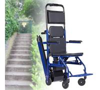 HZWJD Silla Para Subir Y Bajar Escaleras Sin Esfuerzo,Silla Salvaescaleras,Salvaescaleras,Salvaescaleras Para Personas Mayores,Scooter De Movilidad Plegable,Carga 165 Kg A