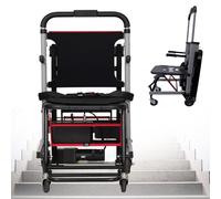 HZWJD Silla Salvaescaleras Portátil,Silla para Subir Y Bajar Escaleras,Silla Eléctrica para Subir Escaleras,Incluye Batería De Litio De 13 Ah,Capacidad De Carga 159 Kg/350 Lbs 13Ah