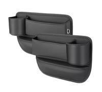 HZXCDRV Organizador Coche Asiento, per Seat Arona/Seat Ibiza 2018-2024 Bolsa de Almacenamiento para Huecos de Asiento de Coche, PU Caja para Auto Consola