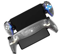 Hzxkqmil Cubierta de Carcasa de Repuesto para PlayStation Portal | Cubierta de Agarres Delanteros Carcasa Trasera Accesorios con Kit de Reparación para PlayStation Portal Remote Player