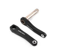 HZXQCVB 110/127/140/150/155/160mm Bielas para Bicicleta GXP Aleación De Aluminio Hollow Integrated Brazo Izquierdo Y Derecho Juegos De Bielas Plegables para Bicicletas(110mm)