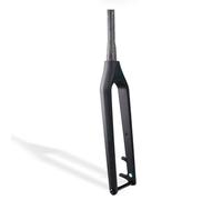 HZXQCVB Bicicleta De Montaña De Carbono Horquilla Rígida 27,5/29 Pulgadas Horquilla De Bicicleta 1-1/2'' Horquilla Delantera Cónica Boost Eje Pasante 15 X 110mm Freno De Disco(29in-Black)