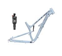 HZXQCVB Cuadro De Bicicleta DH/XC/Am con Suspensión Total 27,5 X 17'' Cuadro BTT Softtail con Amortiguador Trasero Aleación De Aluminio Freno De Disco Liberación Rápida 135mm(A)