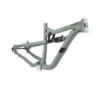 HZXQCVB Cuadro De Suspensión BTT 27.5er 29er Cuadro para Bicicleta De Descenso 15''/17''/19'' Freno De Disco Eje Pasante Boost 12x148mm con Amortiguadores Traseros(Gray,L)