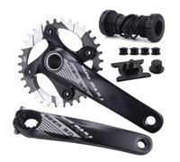HZXQCVB Juego De Bielas De Bicicleta 170mm 34T/36T Integrado Hueco 104