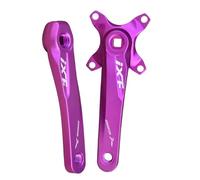 HZXQCVB Juego De Bielas para Bicicleta De Montaña De 170mm 104BCD Cuadrado Cónico Bielas para Bicicletas Compatible con 8/9/10/11/12 Velocidades Plato Único Aleación De Aluminio(Purple)