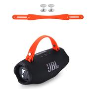 Hzycwgone Correa de Transporte para JBL Xtreme 5/Xtreme 4/Xtreme 3/Xtreme 2 - Altavoz Bluetooth portátil,para JBL Xtreme 5/4/3/2 Mango Extraíble Accesorios de Silicona(Naranja)