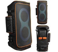Hzycwgone Estuche de Transporte Funda Robusto Bolsa de Mano Portátil Viaje Cover para JBL PartyBox 710 Altavoz inalámbrico Bluetooth,Micrófono,Trípode & Accesorios,Negro