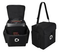 Hzycwgone Estuche Funda Protectora Transporte Bolsa de Mano Portátil Viaje Cover para JBL PartyBox Encore 2 / PartyBox Encore Essential Altavoz Portátil con Micrófono inalámbrico,Negro