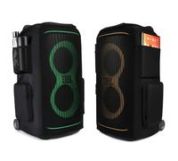 Hzycwgone Estuche Protectora Funda contra el Polvo Bolsa a Prueba de Polvo de Portátil Viaje Cover para JBL Partybox 520 Altavoz inalámbrico Bluetooth para Fiestas,Micrófono,Carga & Accesorios,Negro