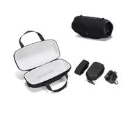 Hzycwgone Funda Bolsa para JBL Xtreme 4/Xtreme 3 Altavoz Bluetooth portátil,para JBL Xtreme 4/Xtreme 3 Estuche Rígida de Viaje Bandolera Accesorios(Negro)
